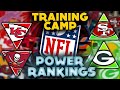 The Official Offseason 2022 NFL Power Rankings (TRAINING CAMP) || TPS