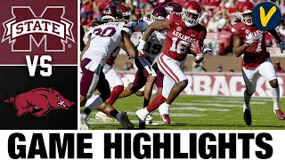 #17 Mississippi State vs Arkansas | College Football Highlights