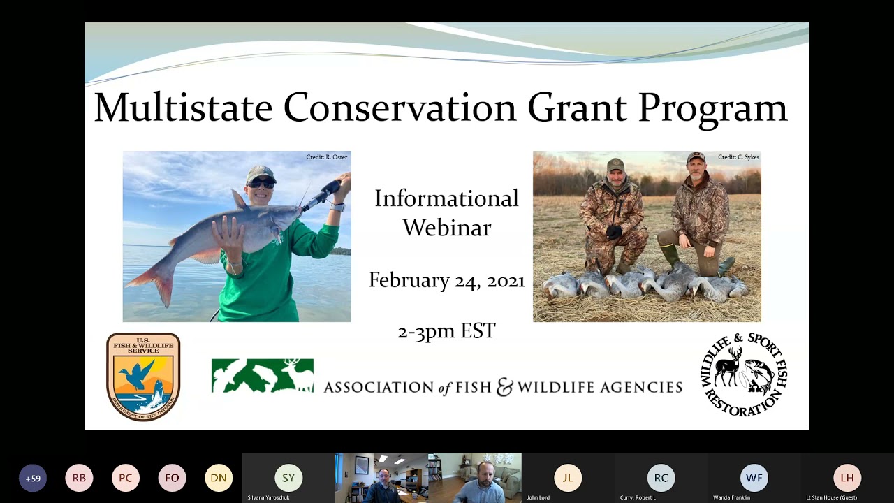 MultiState Conservation Grant Program Overview - YouTube