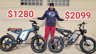 Ghostcat F3 vs. Jansno X60 Electric Bike  #electricebike