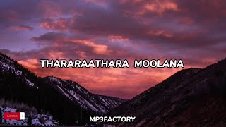 Thararathara moolana|Shikkari shambhu song|malayalam song lyrics|thararaathara lyrics|mp3factory