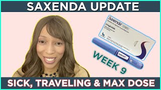 Saxenda/Liraglutide Week 9: Traveling, Being Sick, & Taking Antibiotics | Losing Weight is Hard!