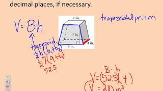 4 volume prism and cylinder video