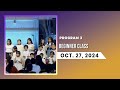 Beginner Class II Program 3 II Oct. 27, 2024