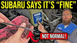 Subaru Says It’s ‘Normal’… I Say It’s BS! Correcting Bad Advice From Subaru For Subaru Owners!