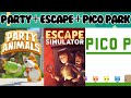 party, escape and pico park 2 [Party Animals, Escape Simulator, Pico Park 2] [VOD 10/2/24]