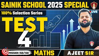 Class 6 Sainik School Mock Test Math | Sainik School Maths | Sainik School Online Coaching 2025