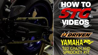 How To Install The Driven Racing 520 Chain and Sprocket Kit