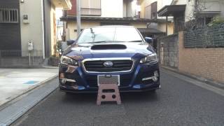 レヴォーグ　純正ウインカー　LEDウインカー比較