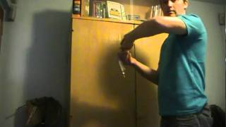 Balisong Trick: DOUBLE ROLLOVER THROW PASS (Tutorial)