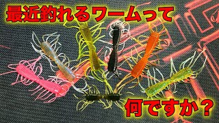 最近釣れるワームってなんですか？【超個人的見解】