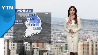 [날씨] 중부 한파 특보 속 강추위 계속...호남·제주 많은 눈 / YTN