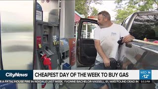 What's the cheapest day of the week to buy gas?