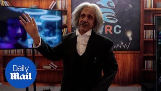 Albert Einstein comes alive at World Robot Conference in Beijing