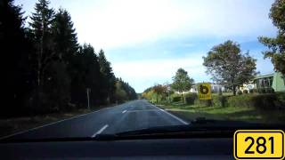 Driving in Germany - Neuhaus am Rennweg to Goldisthal [HD720p]