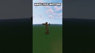 EASY Custom Oak Tree Design | Minecraft 1.21 #shorts #minecraft #shortvideo