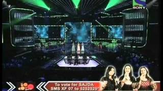 X Factor India - Sajda Sister's gallant performance on Mehboob Mere- X Factor India - Episode 17 - 9th Jul 2011