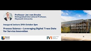 Prof. Jan vom Brocke - Distinguished Professor - Inaugural Lecture