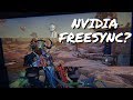 Nvidia GSync + FreeSync isn't perfect on non-validated monitors (Viotek GN32DR)