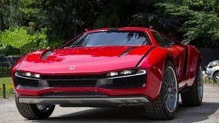 ItalDesign Giugiaro Parcour - V10 Lamborghini Engine Sound!!