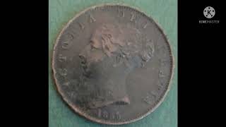 1855 Half Penny