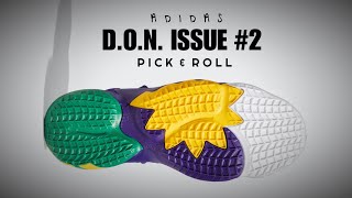 ADIDAS D.O.N. issue #2 PICK AND ROLL 2020 DETAILED LOOK