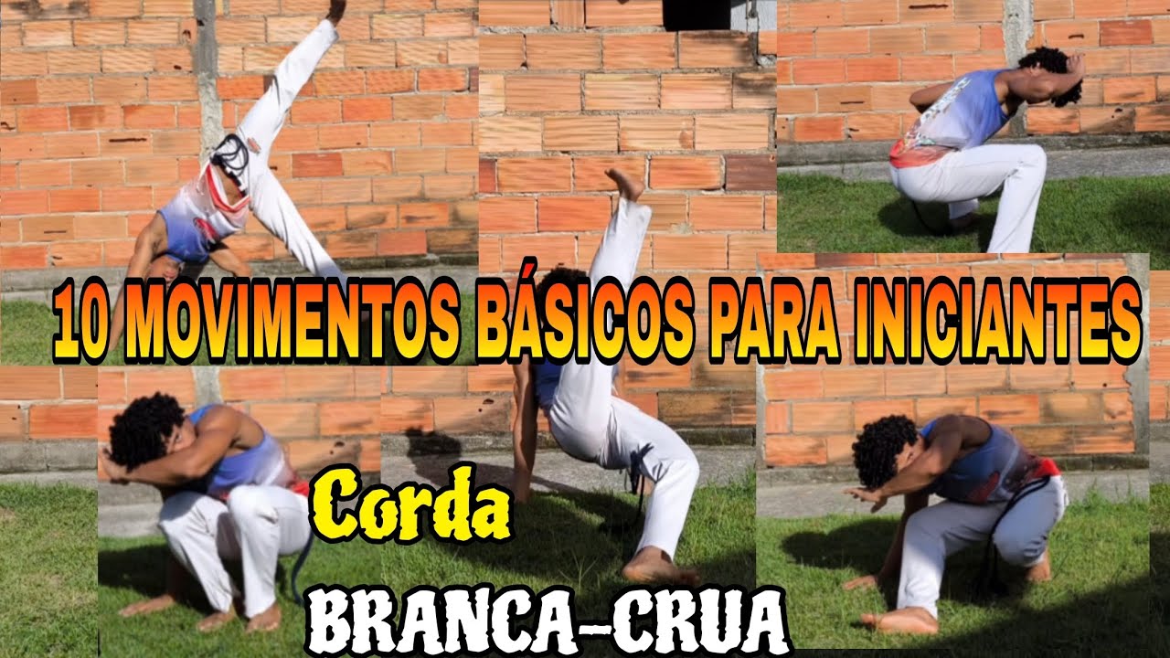 10 Movimentos Básicos Para Iniciantes Corda Branca Cria Alex