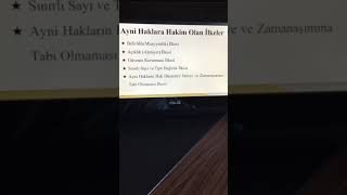 Eşya Hukuku (Ayni Hak, Zilyetlik ve Tapu Sicili) 1. Kısım