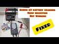 Bosch C7 Car Battery Charger Mode Selection Not Working (Fixed) 2022