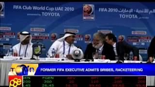 Former FIFA exec admits bribes, racketeering