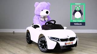 Kids BMW i8 Style Electric Battery Ride on Car with Parental Remote Control - RiiRoo.com