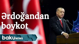 Ərdoğan Fransa mallarını boykot etməyə çağırdı - Baku TV