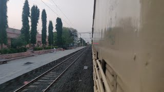 22107 CSMT Mumbai Latur SF Express with Kalyan WDP4D  Skip Dhoki Railway station