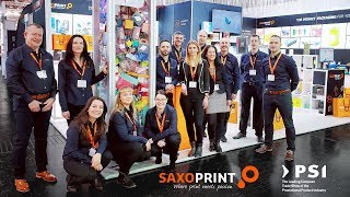 SAXOPRINT at Europe's Leading Trade Fair for the Promotional Product Industry (PSI 2019)