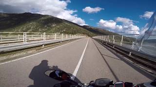 arminonbike.com | Ducati Monster 821 Test | SS198 along Lago del Flumendosa | Sardinia