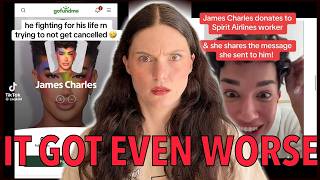 James Charles LIED In His Spirit Airline Employee Rant! *Update Video*