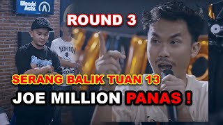 SERANGAN BALIK JOE MILLION VS TUAN 13 | RHYME PAYS ROUND 3