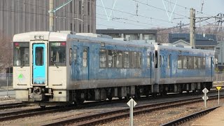 ＪＲ左沢線　山形駅　キハ１００系