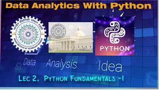 Lec 2, Python Fundamentals I