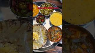 Marwadi Winter Lunch🐫 #rajasthanfood #lovefood #culture #desh #shortvideo