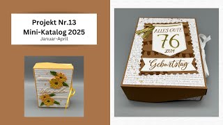 Project No. 13 Mini Catalog 2025 January April With the products from Stampin`UP!