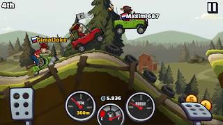 Hill Climb Racing 2 #2 Scooter by Car for Kids