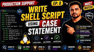 Scripting Like a PRO Using CASE Statements in Shell Script!