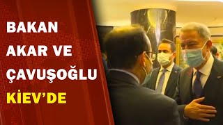 Akar ve Çavuşoğlu, Kiev'de Kırım Tatar Temsilcileriyle Görüştü | A Haber