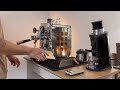 my daily espresso routine rocket appartamento x df 64 grinder morning coffee asmr