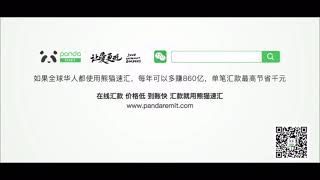 汇款中国，熊猫速汇