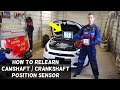 HOW TO RELEARN CRANKSHAFT POSITION SENSOR, CALIBRATE CAMSHAFT POSITION SENSOR