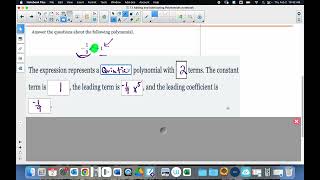 7. 1 Classifying Polynomials - Delta math Examples