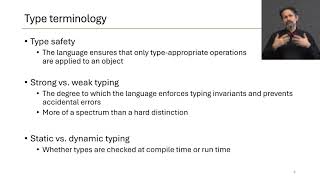 PLP 7.1: Type Systems