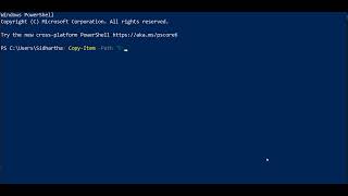 copy-Item with powershell